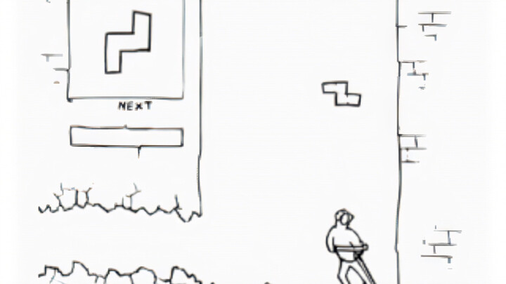 [Demo | Python Video Enhancement] What Kind of 🔥🌺 Will Emerge When Contra Meets Tetris?