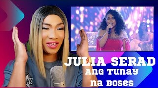 OUTSTANDING! Julia Serad's STUNNING rendition of 'Greatest Love Of All!' | The Clash 2021 REACTION