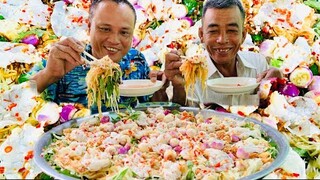 Ngất Ngây Với Món Gỏi Tôm Sống, Ba Khía Siêu Cay | ATĐQ