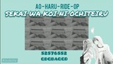 Sekai wa Koi ni Ochiteiru - Ao Haru Ride OP (Kalimba Cover with Tabs) // P i t c h i f y