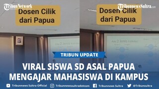 Viral Jose Neroto Murid SD Asal Papua Mengajar di Kampus, Sosok Gurunya Ternyata Profesor Legendaris