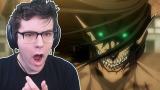 EREN VS. EVERYONE!! | Attack on Titan Season 4 Episode 76 & Opening Reaction