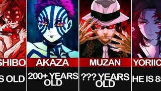 How OLD are Demon Slayer Characters?