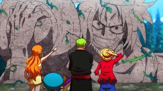 Luffy Discovers the Legend of his Sun God Ancestor - One Piece