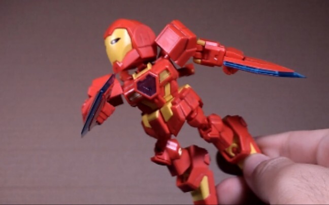 How about the free Iron Man assembly model?