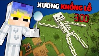 TÔ GÀ PHÁT HIỆN BỘ XƯƠNG NGƯỜI KHỔNG LỒ VÀO LÚC 3H SÁNG TRONG MINECRAFT