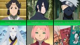 All couples in Naruto/Boruto anime