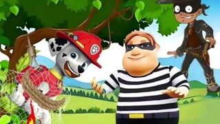 The Paw Patrol was caught by the bad guys