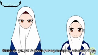 Ke kantin sekolah 🏫🤣 || Animasi sekolah//Animasi lucu {Adab makan dan minum dalam Islam [End]}