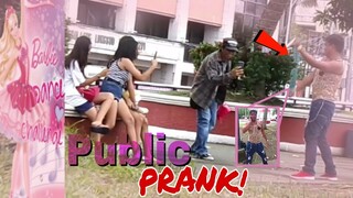 Sumayaw ng BARBIE CHALLENGE sa harap ng mga Tao PRANK | Ft. AYAHAY Vlog