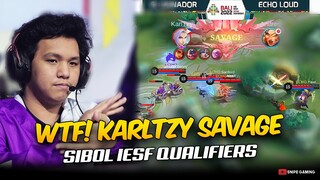 WTF!? KARLTZY GOT A SAVAGE IN IESF QUALIFIERS 🤯