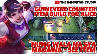 GUINEVERE NEW ITEM TO COUNTER ALICE - CAN'T TOUCH ME - MOBILE LEGENDS