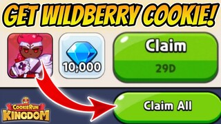 CLAIM Guaranteed Wildberry Cookie in Cookie Run Kingdom!