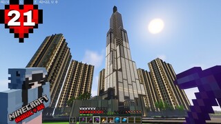 Tôi xây LANDMARK 81 trong Minecraft Hardcore | Tòa Nhà Cao Nhất Việt Nam