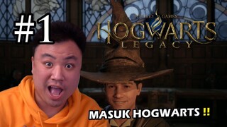 GW MASUK HOGWARTS !! KEREN BANGET !! - Hogwarts Legacy [Indonesia] #1