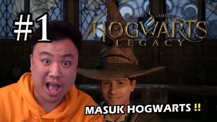 GW MASUK HOGWARTS !! KEREN BANGET !! - Hogwarts Legacy [Indonesia] #1