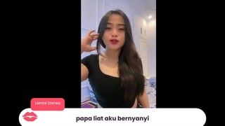 Papa Liat Aku Bernyanyi