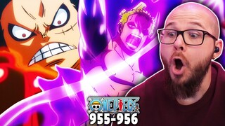 One Piece Episode 955-956 Reaction | LUFFY and ZORO POWER UP to End ACT 2!