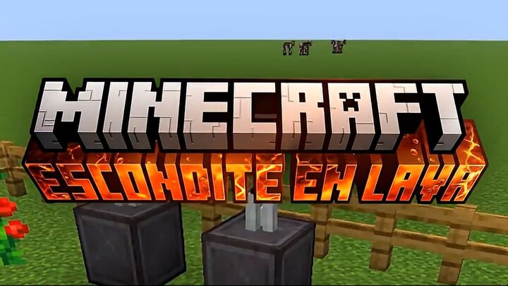 Minecraft Pero ME ESCONDO Como LAVA Sale MUY MAL #minecraft
