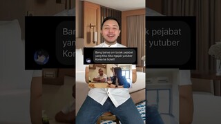 Om botak PEJABAT ngajak ke HOTEL? Mau ngapain? #shorts
