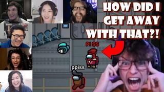 Steve's Reacts to his "Single Greatest Game of Among Us Ever Played"