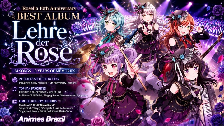 Roselia 10th Anniversary Best Album「Lehre der Rose」
