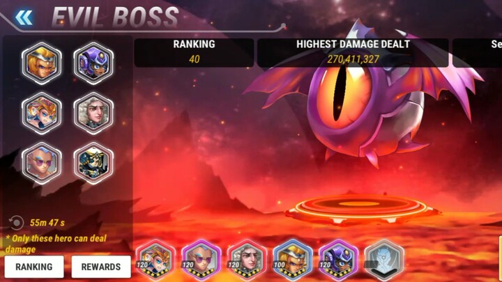 Heroes Infinity : Evil Boss Battle