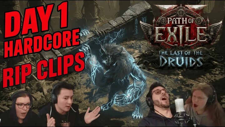 The Last of the Druids Day 1: Hardcore Deaths in Path of Exile 2