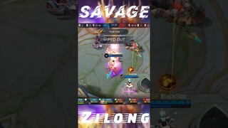 Zilong Savage | MLBB #Shorts