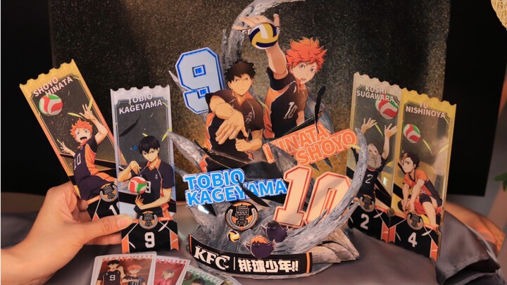 All you need is a hand｜Homemade KFC x Volleyball Boys passionate stand