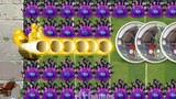 PvZ 2 Challenge - 100 plants at the highest level versus 3 hamster ball giant zombies with 40,000 HP