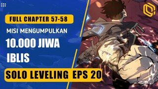 SOLO LEVELING EPS 20 | Misi Mengumpulkan 10.000 Jiwa Iblis