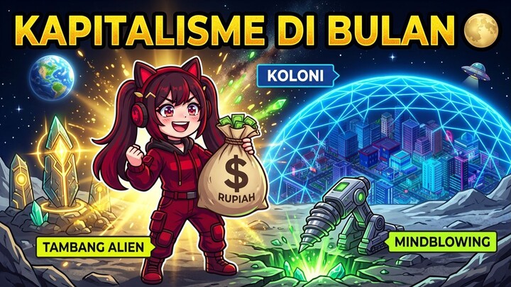 GILA! Kapitalisme di Bulan: Bangun Koloni & Tambang Alien!