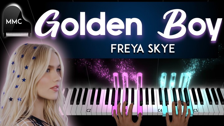 Golden Boy by Freya Skye piano cover/tutorial + sheet music + lyrics