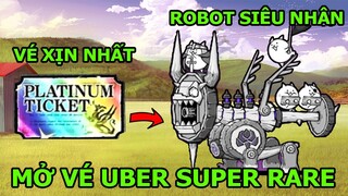 The Battle Cats MUA VÉ PLANTIUM XỊN NHẤT MỞ RA ROBOT MÈO SIÊU KHỦNG KHIẾP TOP GAME CỰC HAY THÀNH EJ