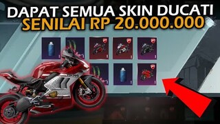 GACHA PALING HOKI DI DUNIA , BISA DAPAT SEMUA SKIN DUCATI SENILAI 20 JUTA !! - PUBG MOBILE