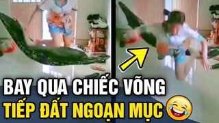 Tổng hợp những cú 'TÉ VÕNG' hài hước 'KHÔNG NHỊN ĐƯỢC CƯỜI' | Tin 3 Phút Hài