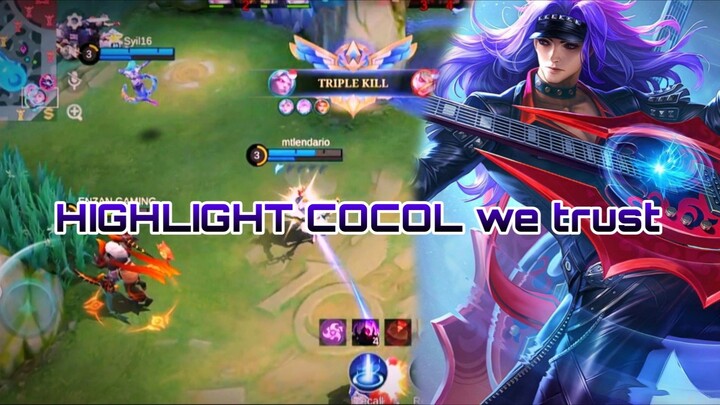 HIGHLIGHT COCOL WE TRUST