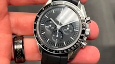 EVEREST UNIVERSAL CURVED END RUBBER STRAPS for Omega Speedmaster