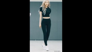 210405 Cosmic Girls Eunhee UNNATURAL Practice Room Fixed Cam Ver Fan Focus