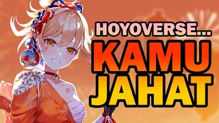 BANNER KEJEPIT TERUS, APA MAKSUD HOYOVERSE? Diskusi Desain Yoimiya