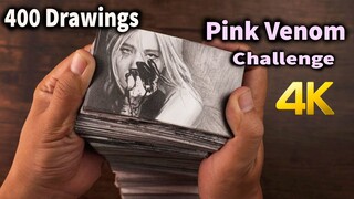 [4K] Vẽ hoạt hình lật trang "Pink Venom" của BLACKPINK mất gần 400 giờ | Tác giả: dP Art Drawing