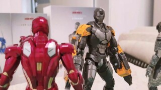 [Meow's Stop Motion Animation] 20,000 Explosive Fighting ไอรอนแมน VS Kamen Rider