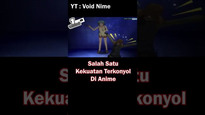 Salah satu kekuatan terkonyol di anime #shorts