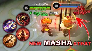 NEW MASHA STRAT WITH THE NEW REVAMP | MOBILE LEGENDS