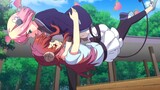 broken! Natsumeko's finishing move was learned by Momo! Eating a peach and tripping and falling!