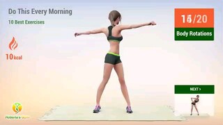 Do this every morning:10best exercise