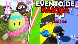 JOGUEI o EVENTO DE PÁSCOA e NOVAS SKINS no Stumble Guys