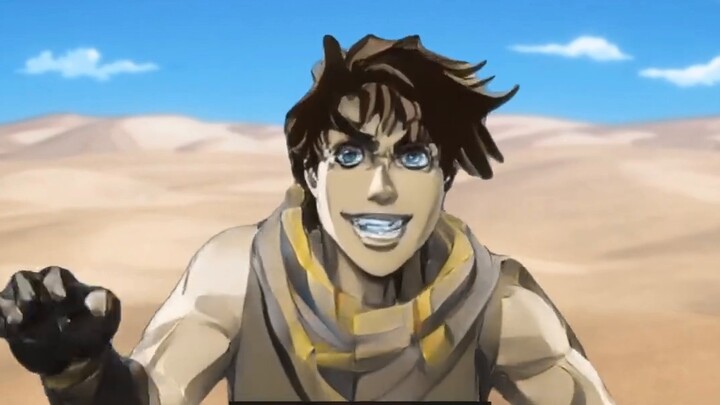 Ketika Jotaro beralih ke sisi Dio...