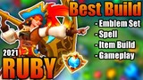 Ruby Best Build 2021 | Top 1 Global Ruby Build | Ruby - Mobile Legends